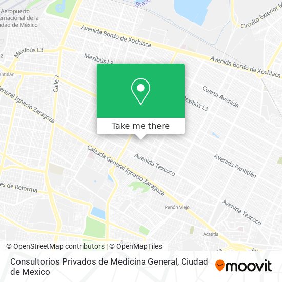 Consultorios Privados de Medicina General map