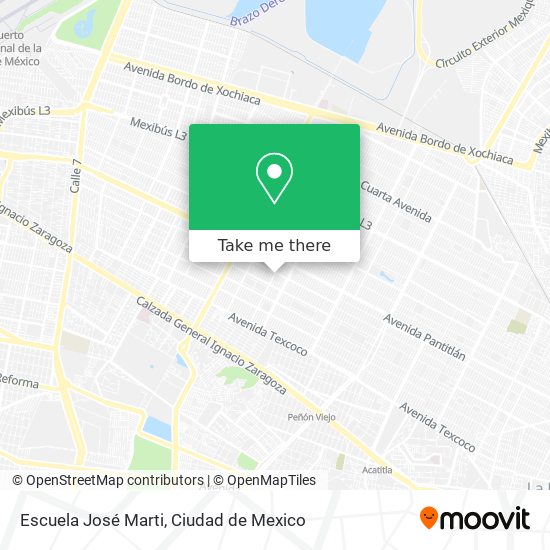 Escuela José Marti map