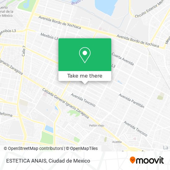 ESTETICA ANAIS map