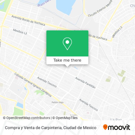 Mapa de Compra y Venta de Carpinteria