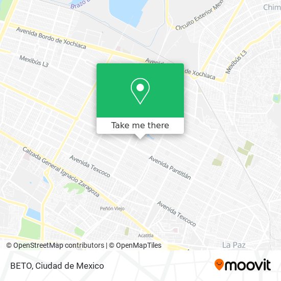 BETO map