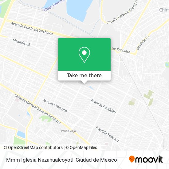 Mapa de Mmm Iglesia Nezahualcoyotl
