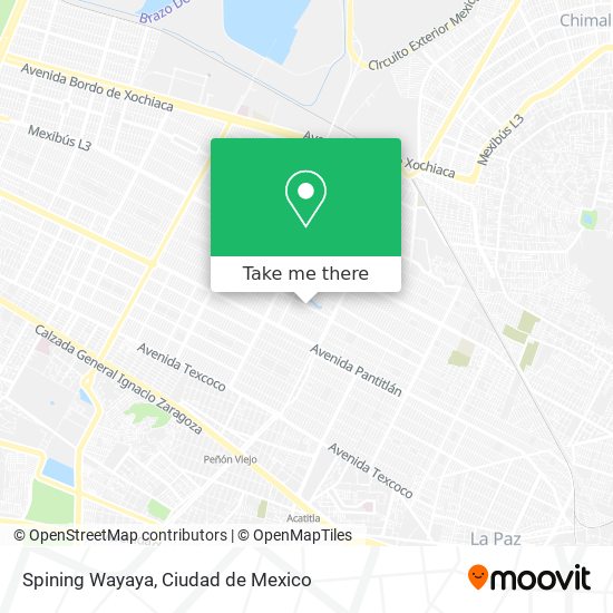 Mapa de Spining Wayaya