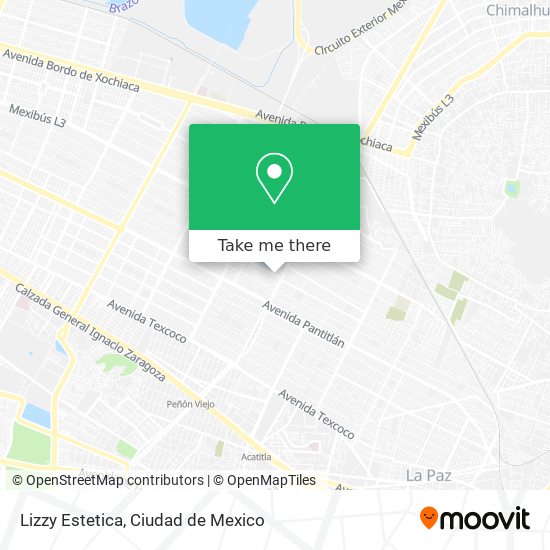 Lizzy Estetica map