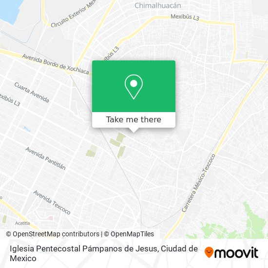 Iglesia Pentecostal Pámpanos de Jesus map