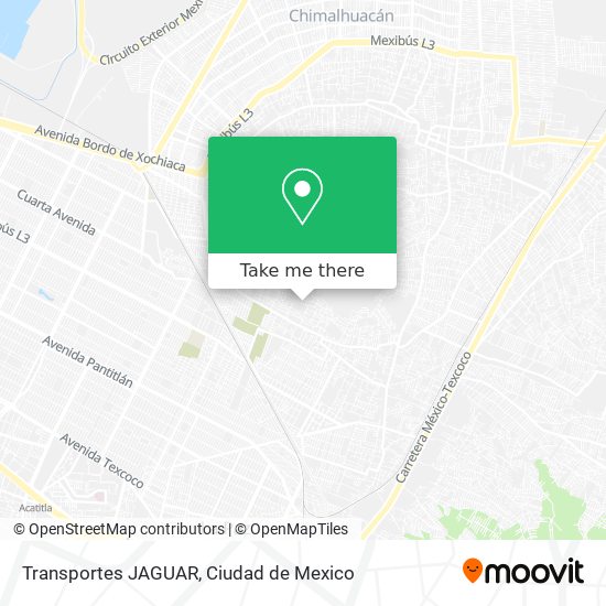 Mapa de Transportes JAGUAR