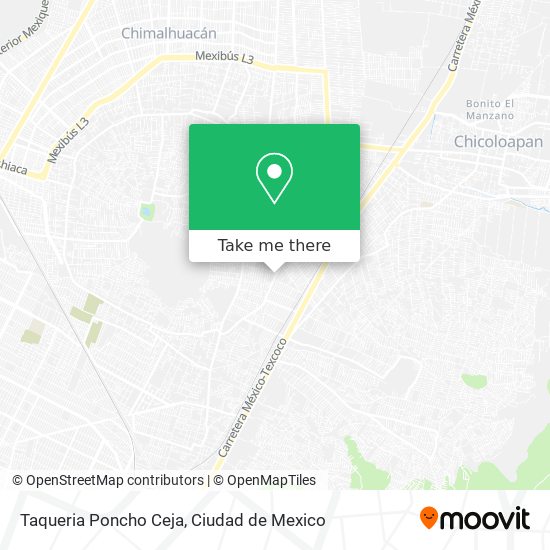 Taqueria Poncho Ceja map
