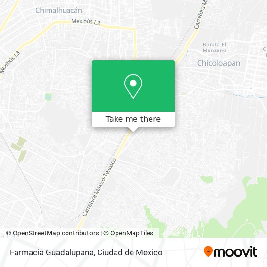 Mapa de Farmacia Guadalupana
