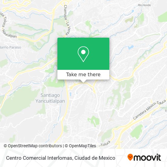 Mapa de Centro Comercial Interlomas