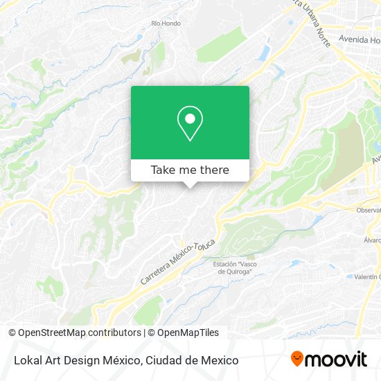 Lokal Art Design México map