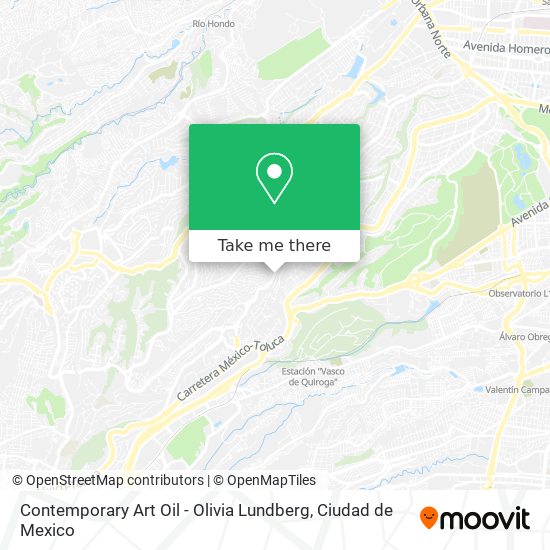 Contemporary Art Oil - Olivia Lundberg map