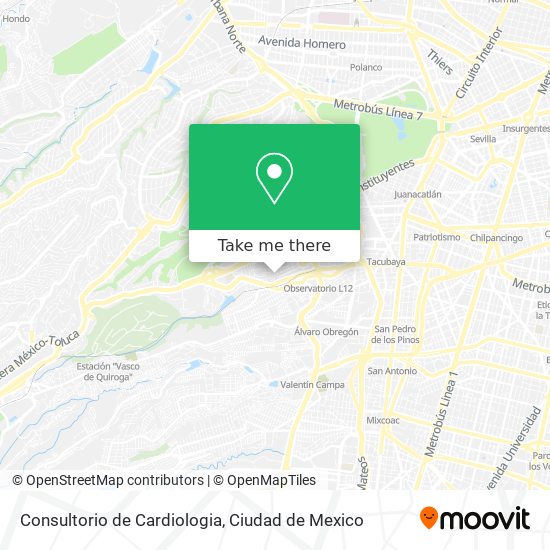 Mapa de Consultorio de Cardiologia