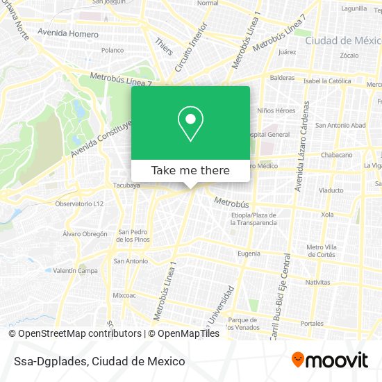 Mapa de Ssa-Dgplades