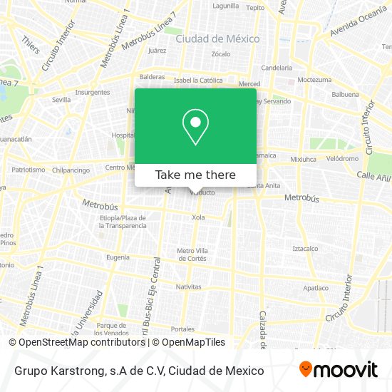 Grupo Karstrong, s.A de C.V map