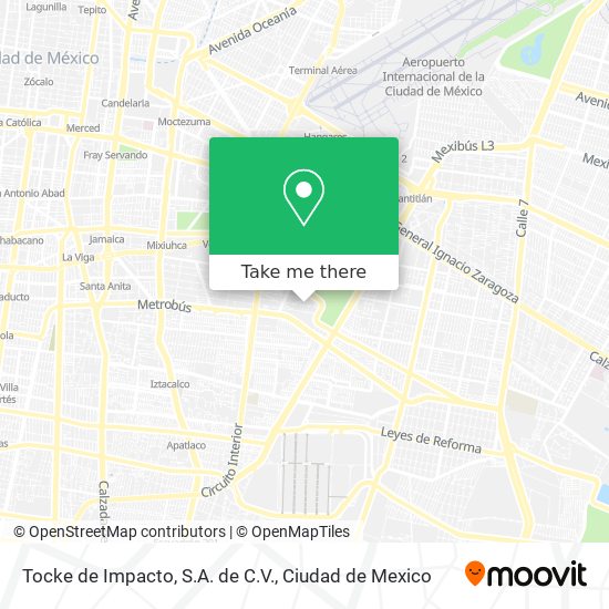 Tocke de Impacto, S.A. de C.V. map