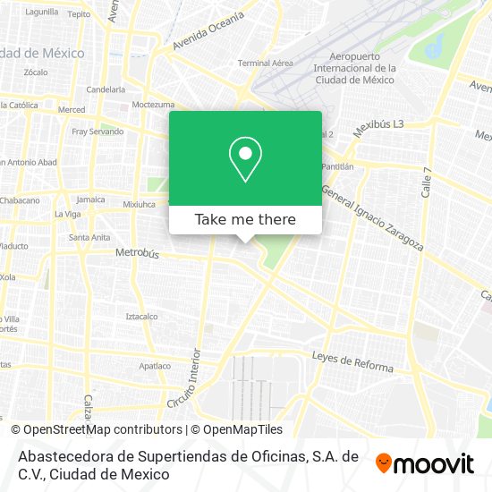 Abastecedora de Supertiendas de Oficinas, S.A. de C.V. map