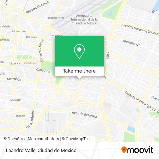 Leandro Valle map