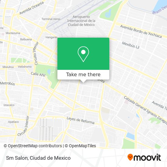 Mapa de Sm Salon