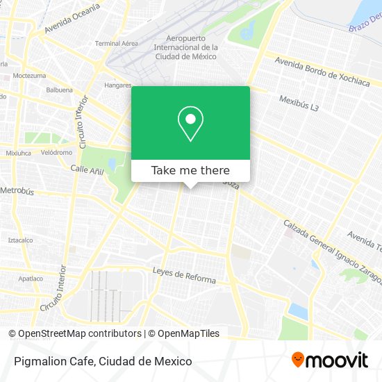 Mapa de Pigmalion Cafe