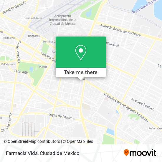 Farmacia Vida map