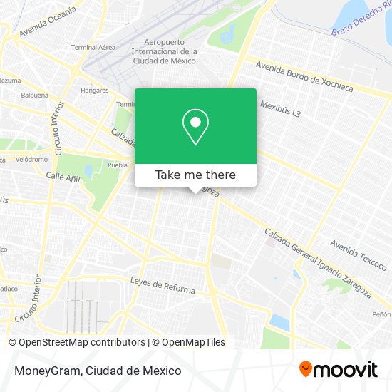 MoneyGram map