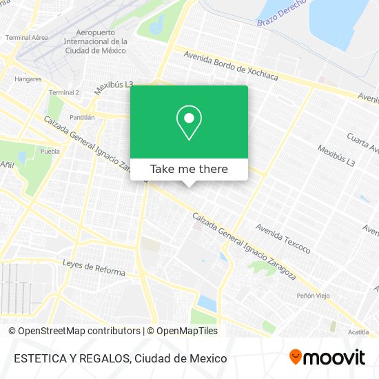 ESTETICA Y REGALOS map