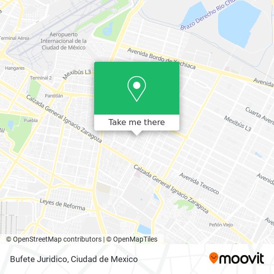 Bufete Juridico map