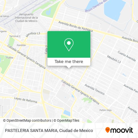 Mapa de PASTELERIA SANTA MARIA