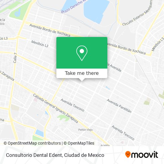 Consultorio Dental Edent map