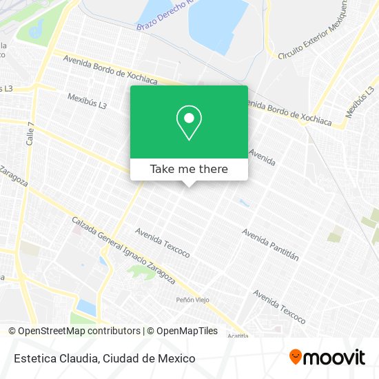 Estetica Claudia map