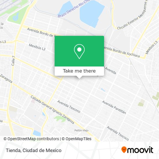 Mapa de Tienda