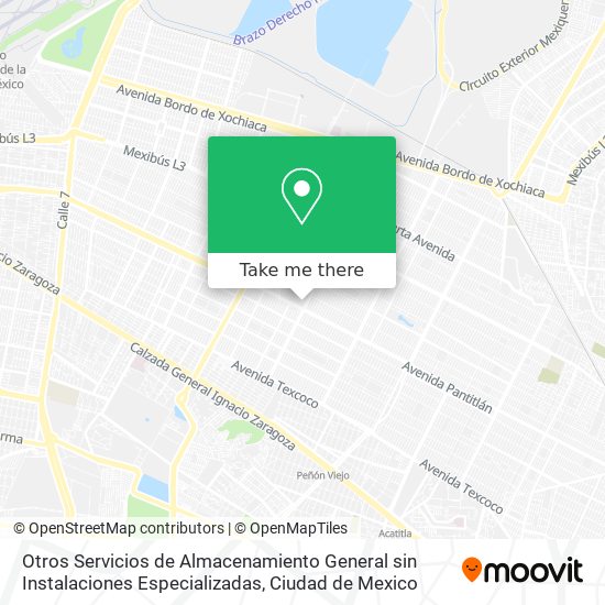 Otros Servicios de Almacenamiento General sin Instalaciones Especializadas map