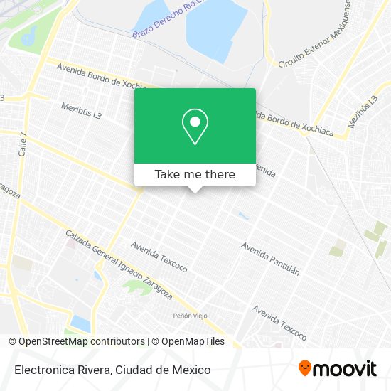 Electronica Rivera map