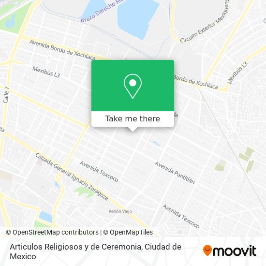 Mapa de Articulos Religiosos y de Ceremonia