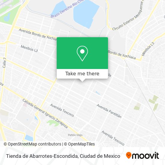 Mapa de Tienda de Abarrotes-Escondida