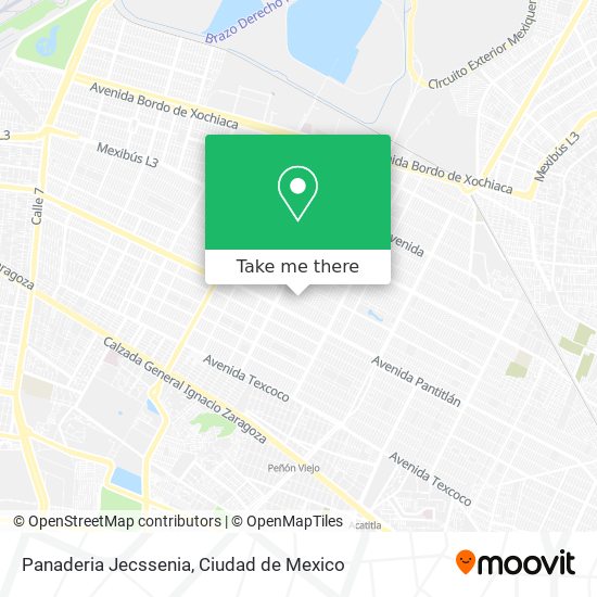 Panaderia Jecssenia map