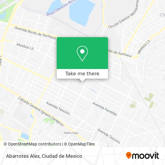 Abarrotes Alex map