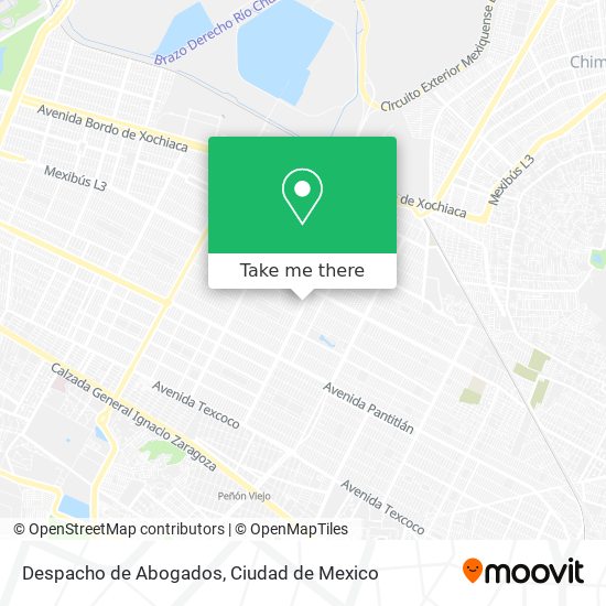 Despacho de Abogados map