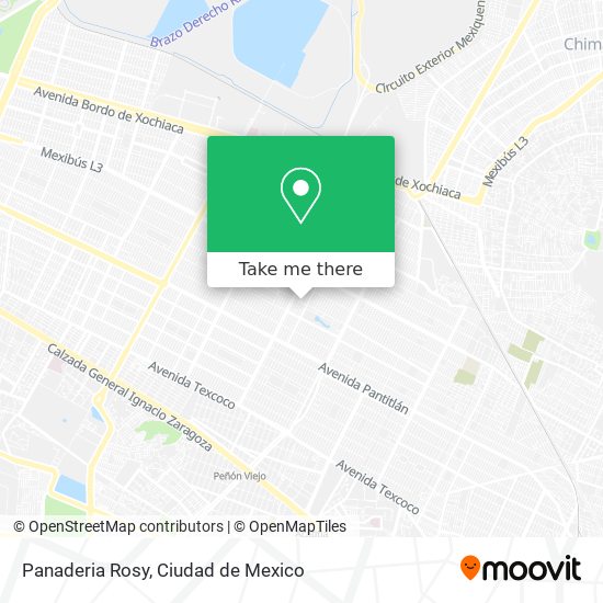 Mapa de Panaderia Rosy