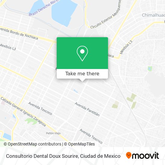 Consultorio Dental Doux Sourire map