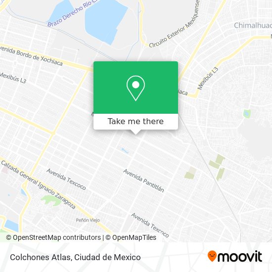 Mapa de Colchones Atlas