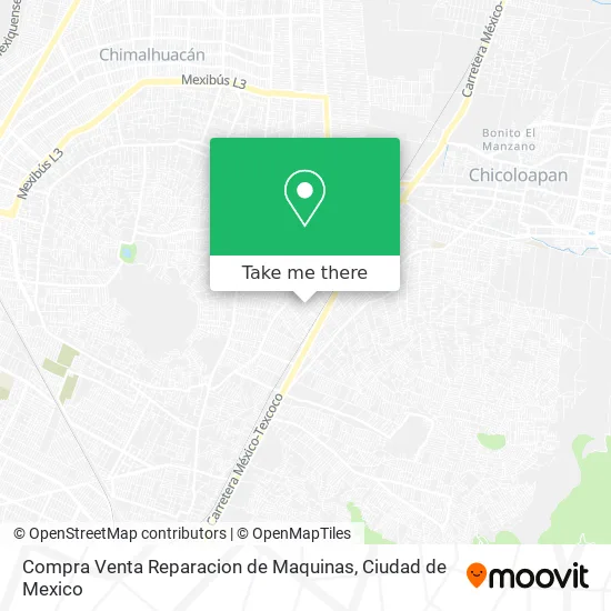 Compra Venta Reparacion de Maquinas map