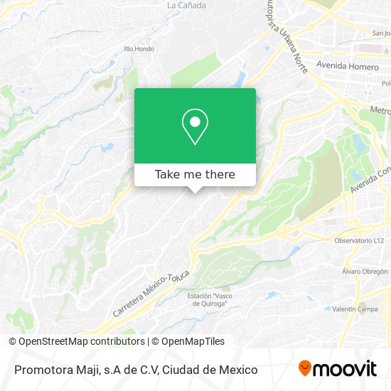Promotora Maji, s.A de C.V map