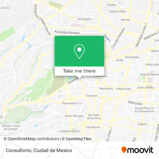 Mapa de Consultorio