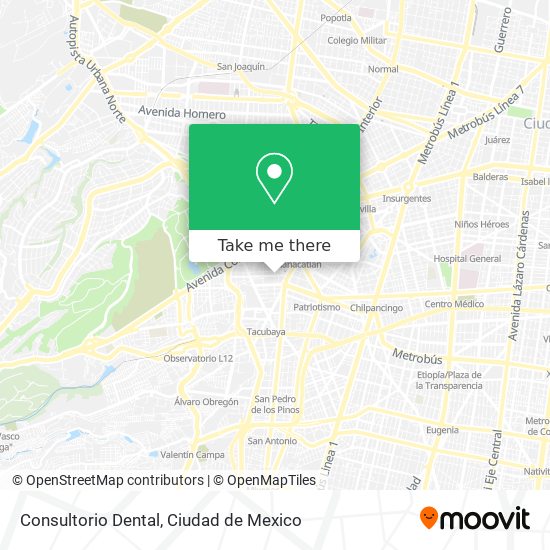 Mapa de Consultorio Dental