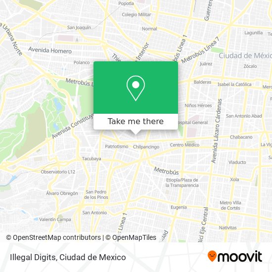 Illegal Digits map