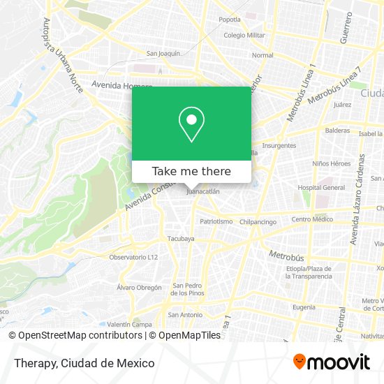 Therapy map