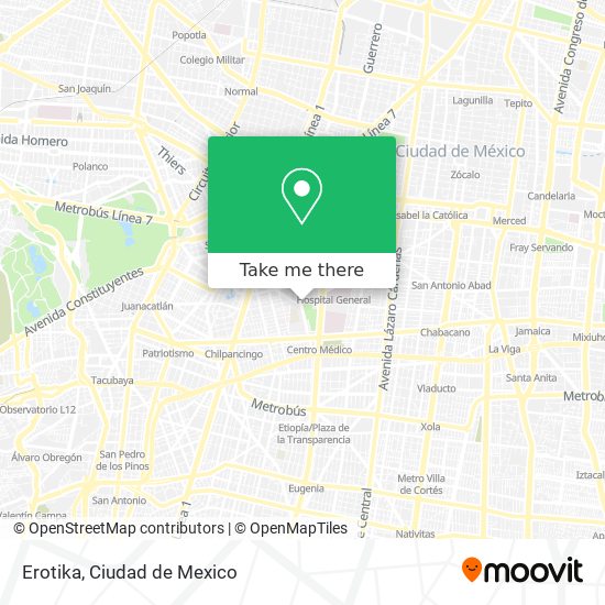 Mapa de Erotika