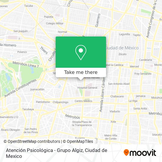 Mapa de Atención Psicológica - Grupo Algiz