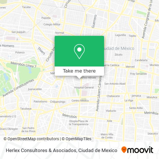 Mapa de Herlex Consultores & Asociados